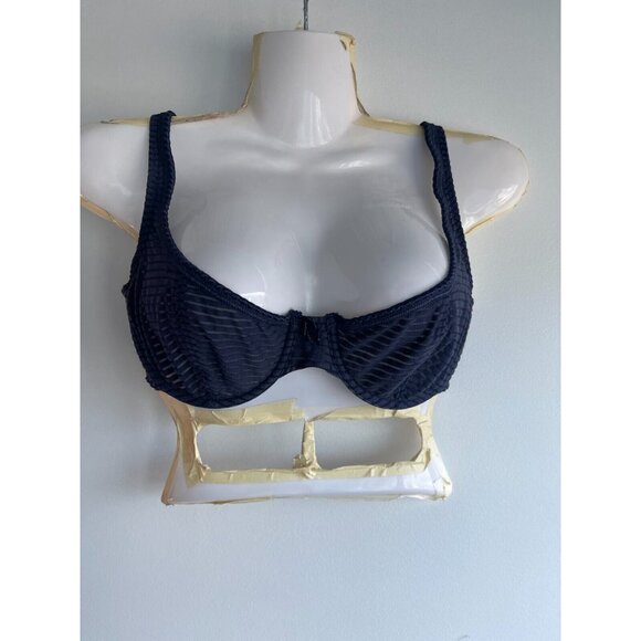 Navy Blue Demi Bra - Picture 7 of 13